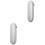 2Pcs White Stylus Pen Case Touch Screen Pen Storage with 3
