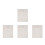 4Pcs Comfortable Beige Massage Table Cover Elastic Washable Bed Sheet 7