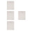 4Pcs Comfortable Beige Massage Table Cover Elastic Washable Bed Sheet 8