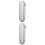 2Pcs White Stylus Pen Case Touch Screen Pen Storage with 5