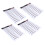 8Pcs Brown False Eyebrows Stickers 6D Hair-Like Waterproof Makeup 9