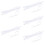 5000Pcs White Flexible Nylon Cable Ties Self-Locking Waterproof Loop 10