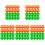 100Pcs Reusable PVC Openable Balls for Party Game Activities 1
