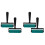 4St Multifunctionele Groene Stamping Rollers Voor 1