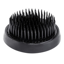 2Pcs Black Round Flower Needle Base Copper Flower Arrangement Tool