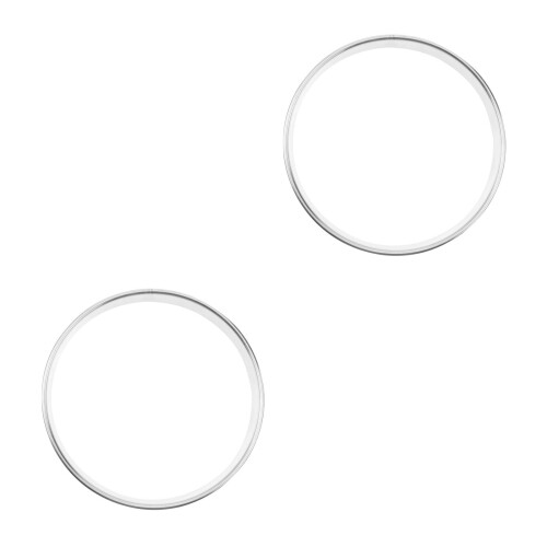 2Pcs Pizza Stuffing Ring High Temperature Resistant Pizza Making Tool