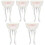 5Pcs Stylish Jellyfish Wine Goblets Versatile Drinking Glasses 4