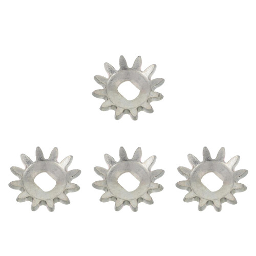 4Pièces Roues Dentées Métal Pour Réparation Cric Compactes
