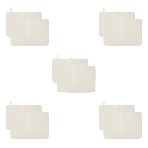 10Pcs Sauna Seat Mat Felt Heat Insulation Bench Protector