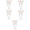 5Pcs Stylish Jellyfish Wine Goblets Versatile Drinking Glasses 8