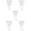 5Pcs Stylish Jellyfish Wine Goblets Versatile Drinking Glasses 9