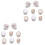 2Sets Premium Silicone Nail Separators Finger Spacers for Nail Art Use 3
