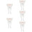 5Pcs Stylish Jellyfish Wine Goblets Versatile Drinking Glasses 11