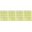 Bright Yellow PVC Throw Notice Floor Marker Durable 3