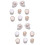 2Sets Premium Silicone Nail Separators Finger Spacers for Nail Art Use 7