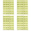 Bright Yellow PVC Throw Notice Floor Marker Durable 4