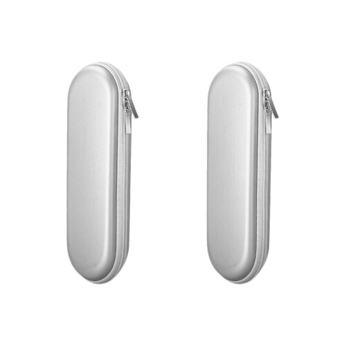 2Pcs White Stylus Pen Case Touch Screen Pen Storage with