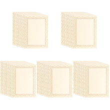 50Pcs Blank Khaki Certificate Paper A4 for Diploma and Award Printing