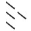 4Pcs ABS Chair Adjuster for Recliner Height & Head Support Black 9