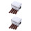 2Pcs Brown Abrasive Sanding Cloth High-Speed Grinding Polishing Use 5