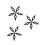 15Pcs Black Hulusi Travel Accessory Plastic Anti-Shock Protective Pad 4