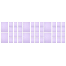 300St Violette Tissue , Voor Cadeaus En Bloemverpakking