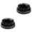 2Pcs Black Round Flower Needle Base Copper Flower Arrangement Tool 3