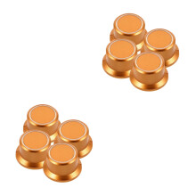 8Pcs Golden Mixer Speed Control Knobs Plastic Rotary Volume Adjuster