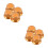 8Pcs Golden Mixer Speed Control Knobs Plastic Rotary Volume Adjuster 4