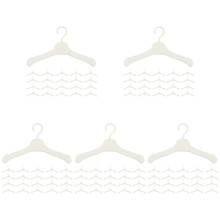 5 Count Jewellery Wardrobe Mini Hanger Creative Clothes Crafts Holder