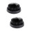 2Pcs Black Round Flower Needle Base Copper Flower Arrangement Tool 7