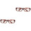 2Pairs Transparent Lens Windproof Protective Goggles 3