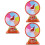 3Sets Plastic DIY Prize Wheels Multi- Game Rotatable Wheel 6