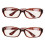 2Pairs Transparent Lens Windproof Protective Goggles 5