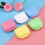 10Pcs White Denture Case with Snap Lock Durable Plastic Denture Holder 10