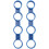 4Pcs Elastic Blue Guitar Finger Practice Sleeves Ukulele Trainer Tool 1