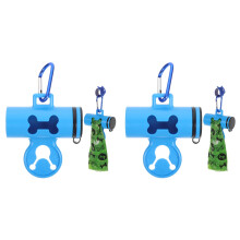 2Pcs Wear-Resistant Bag Dispenser Compact Outdoor Dog Holder