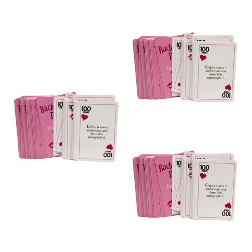 3Pcs Assorted Supplies Poker Cards for Night