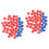 2Sets Durable Numbered Sphere Balls Colored Plastic Game Props 8