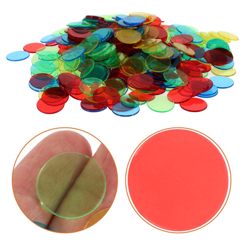 3200Pcs Assorted Color Game Chips Plastic Counters Markers 2