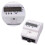 2Pcs White Wattmeter Voltage and Current Meter for Rail Circuit Use 2