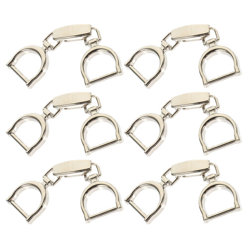 12Pièces Boucle Métal Décorative Pour Ceintures Sacs 1