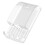 4Pièces Cache-Prises Transparent Ps Pour Salle De Bain Étanche Durable 3