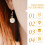 4800Stk Blüten Perlkappen Metall Gold DIY Schmuck 10