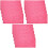 15Pcs Pink Guinea Pig Pads Soft Microfiber Blanket for Small Pets 3