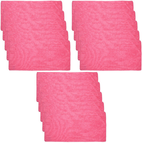 15Pcs Pink Guinea Pig Pads Soft Microfiber Blanket for Small Pets 2
