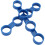 4Pcs Elastic Blue Guitar Finger Practice Sleeves Ukulele Trainer Tool 8