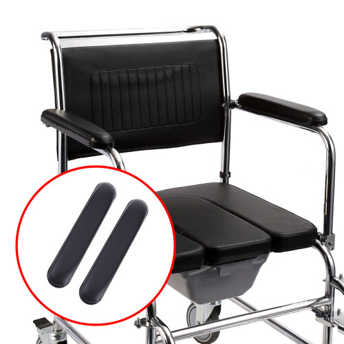 10Pcs Black Armrest Pads Comfortable Sponge Elbow Pillows for Chairs 2