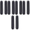 10Pcs Black Armrest Pads Comfortable Sponge Elbow Pillows for Chairs 10