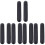 10Pcs Black Armrest Pads Comfortable Sponge Elbow Pillows for Chairs 11